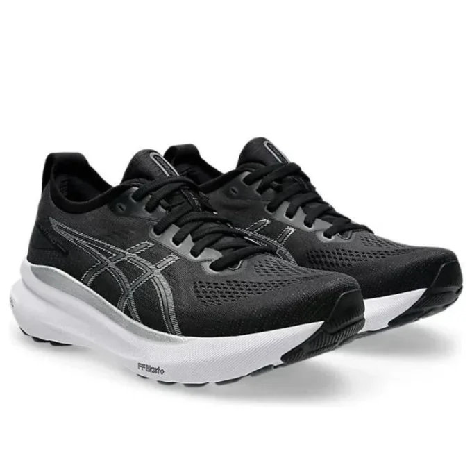 Gel-Kayano 31 „Black Pure Silver“