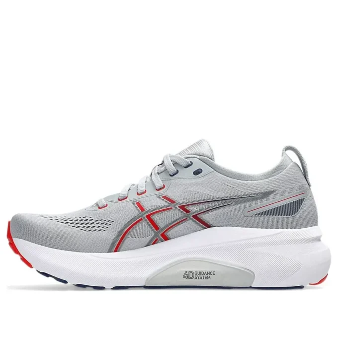Gel-Kayano 31 „Piedmont Grey Fiery Red“