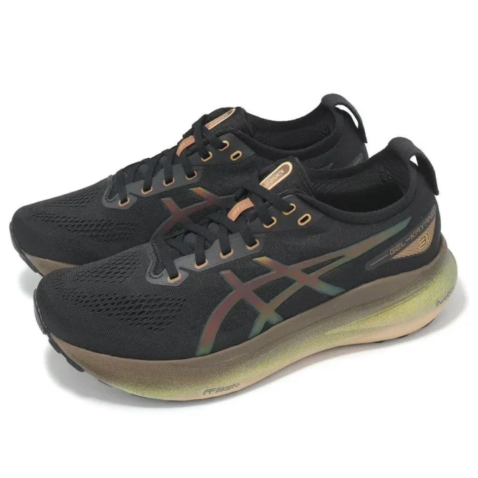 Gel-Kayano 31 Platinum „Black Gold“