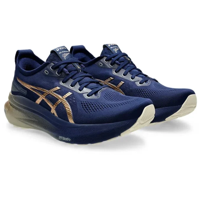 Gel-Kayano 31 Sneakers „Navy Gold Silver“