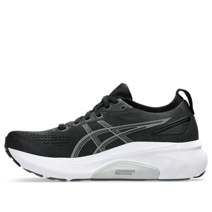 Gel-Kayano 31 Wide Sneakers „Black Pure Silver“