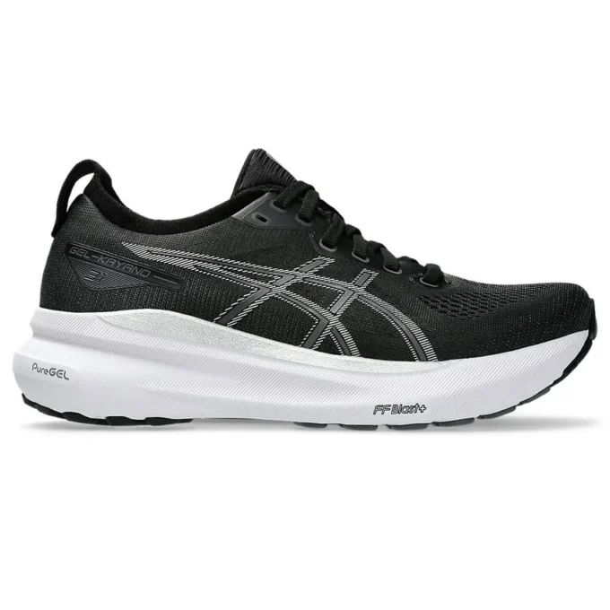 Gel-Kayano 31 Wide Sneakers „Black Pure Silver“