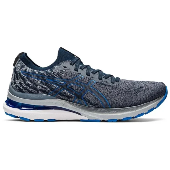 Gel-Kayano MK „Carrier Grey Electric Blue“