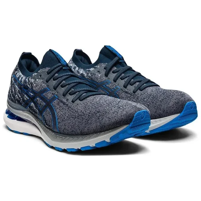 Gel-Kayano MK „Carrier Grey Electric Blue“