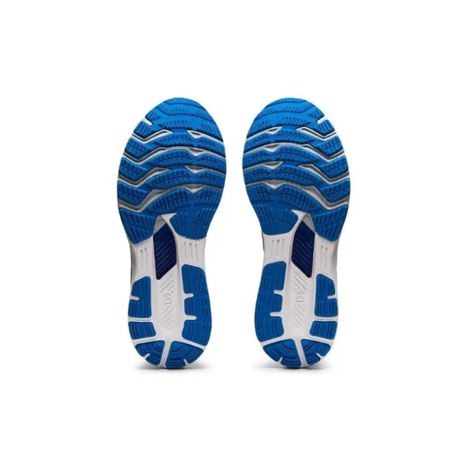 Gel-Kayano MK „Carrier Grey Electric Blue“