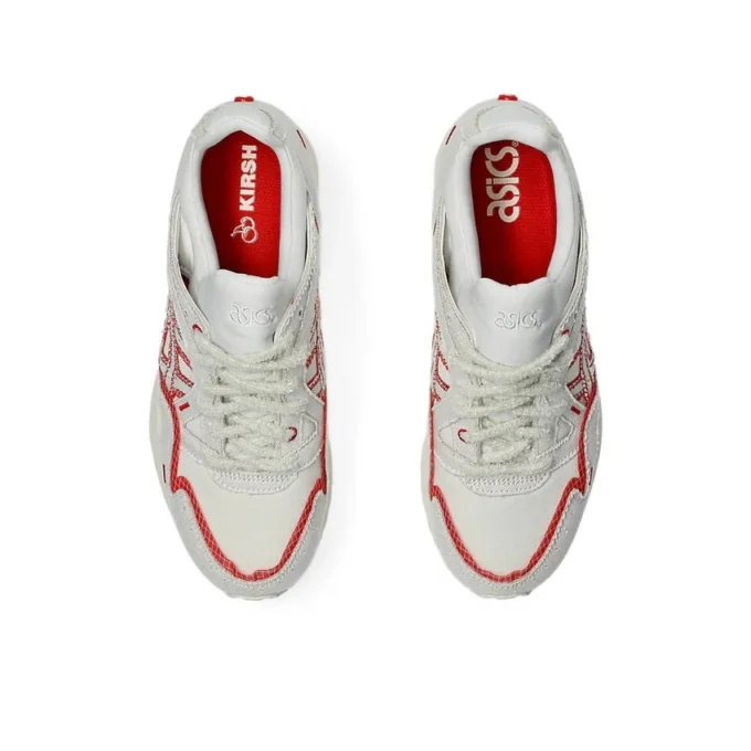 Gel-Lyte V x Kirch Incomplete „Cream Fiery Red“