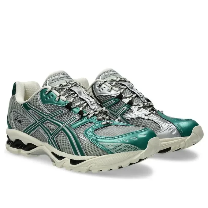 Gel-Nimbus 10.1 „Silver Green Metallic“