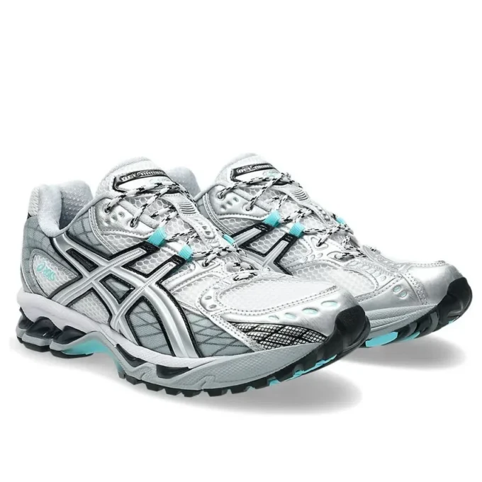 Gel-Nimbus 10.1 „White Piedmont Grey Aqua“