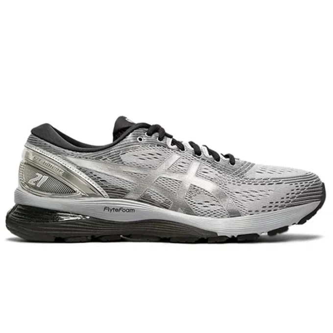 Gel-Nimbus 21 Platinum „Sheet Rock Silver“