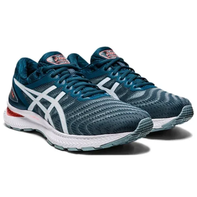 Gel-Nimbus 22 „Light Steel Magnetic Blue“