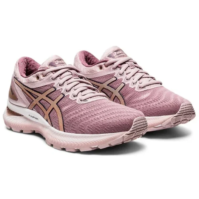 Gel-Nimbus 22 Wide „Watershed Rose“
