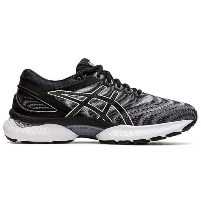 Gel-Nimbus 22 Wide „White Black“