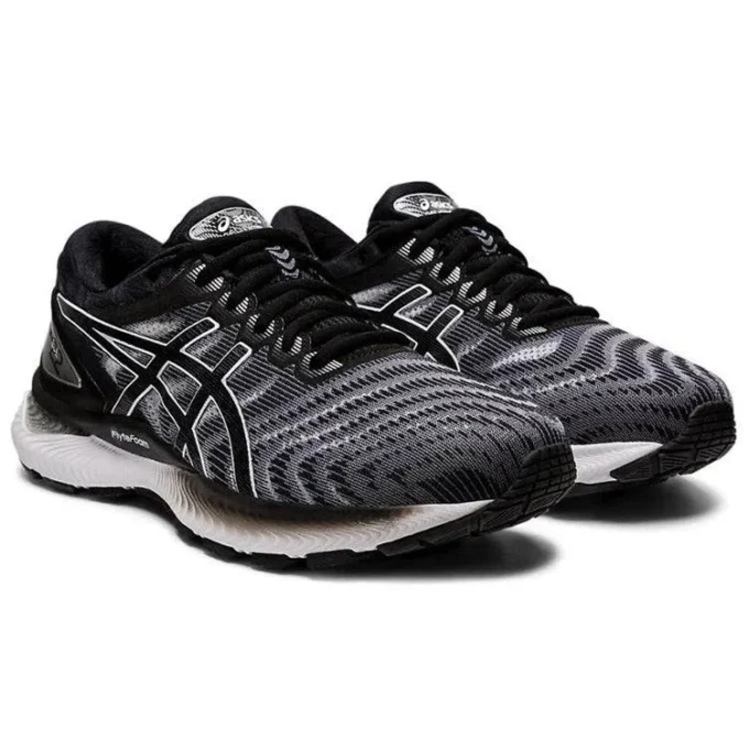 Gel-Nimbus 22 Wide „White Black“