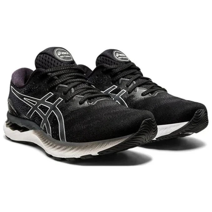 Gel-Nimbus 23 2E Wide „Schwarz Weiß“
