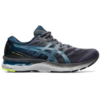 Gel-Nimbus 23 4E Wide „Carrier Grey Digital Aqua“