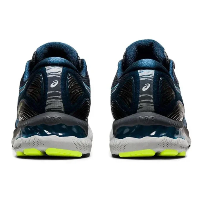 Gel-Nimbus 23 4E Wide „Carrier Grey Digital Aqua“