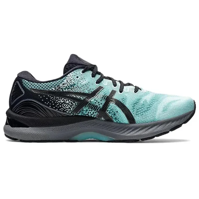 Gel-Nimbus 23 „Clear Blue Gunmetal“