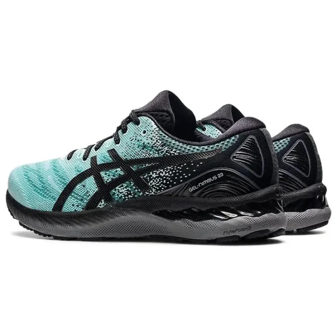 Gel-Nimbus 23 „Clear Blue Gunmetal“
