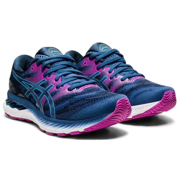 Gel-Nimbus 23 „Digital Aqua Plum“ Gel-Nimbus 23 „Digital Aqua Plum“