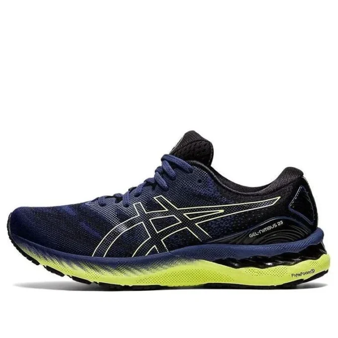 Gel-Nimbus 23 „Thunder Blue Glow Yellow“