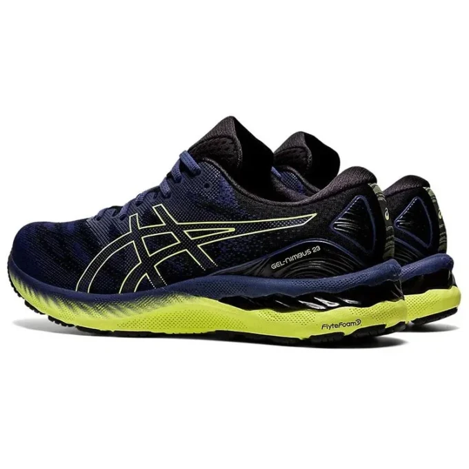 Gel-Nimbus 23 „Thunder Blue Glow Yellow“