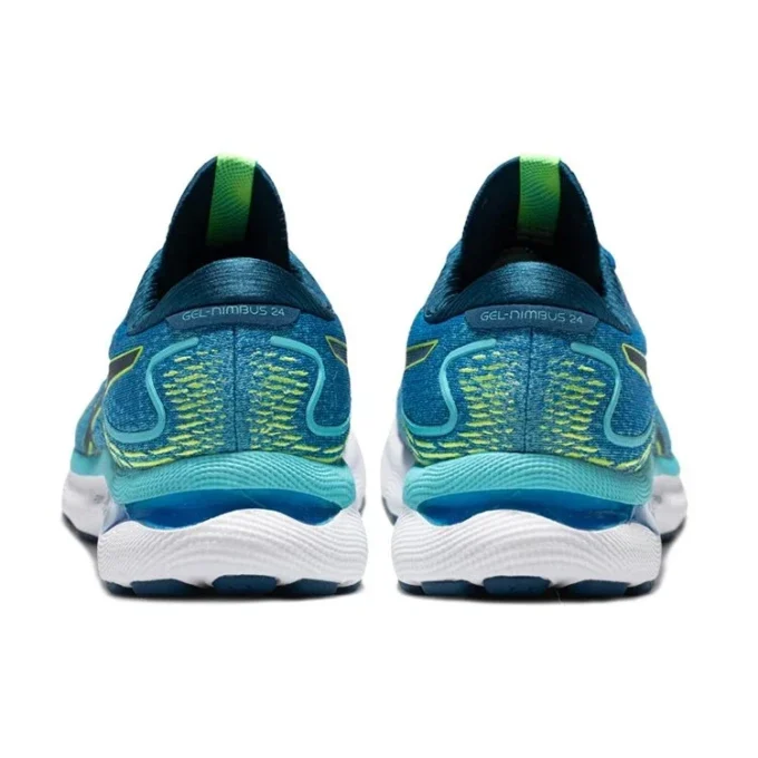 Gel-Nimbus 24 2E Wide „Lake Drive Hazard Green“