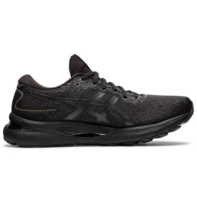 Gel-Nimbus 24 4E Extra Wide „Black Reflective“