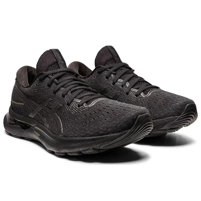 Gel-Nimbus 24 4E Extra Wide „Black Reflective“