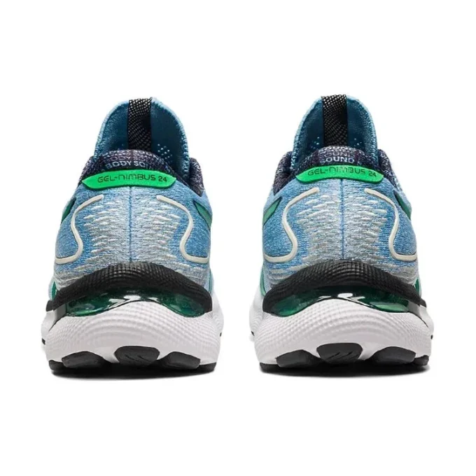 Gel-Nimbus 24 „Arctic Sky Cilantro“