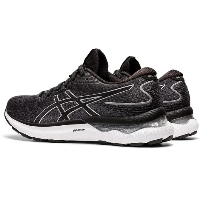 Gel-Nimbus 24 „Black Pure Silver“