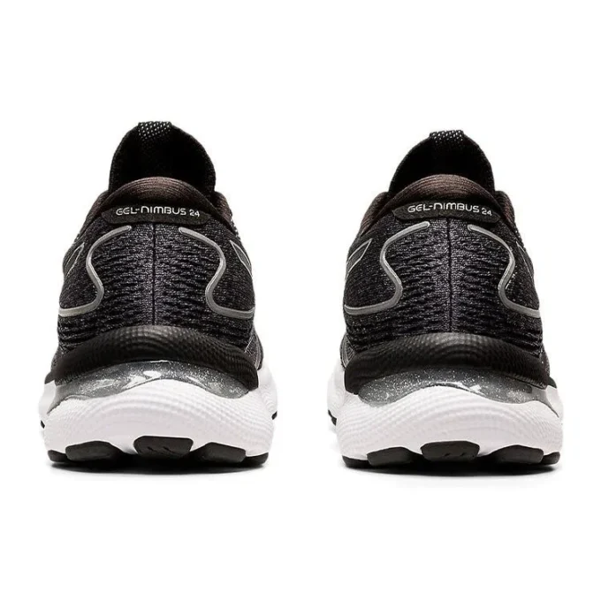 Gel-Nimbus 24 „Black Pure Silver“