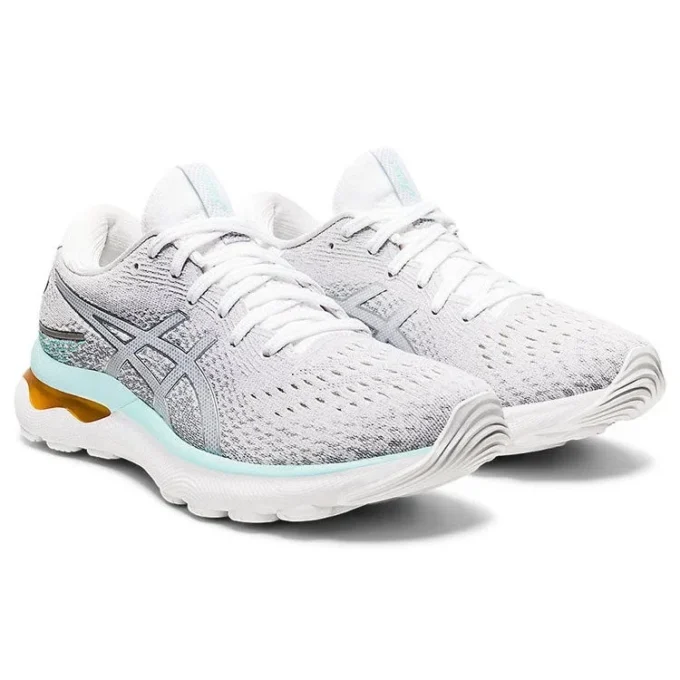 Gel-Nimbus 24 „White Pure Silver“