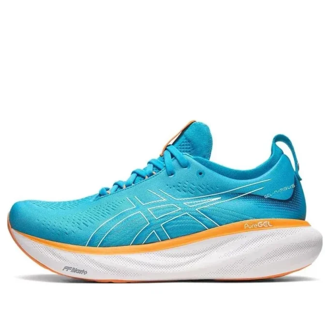 Gel-Nimbus 25 4E Wide „Island Blue“