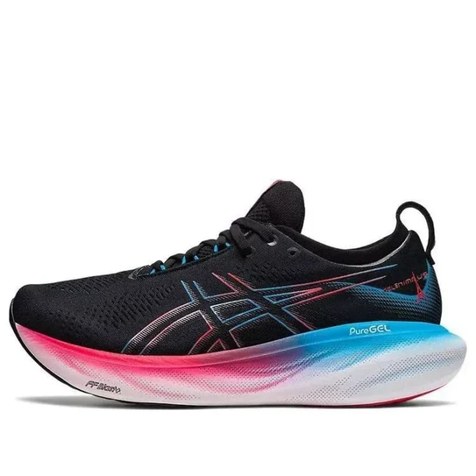 Gel-Nimbus 25 „Black Electric Red“