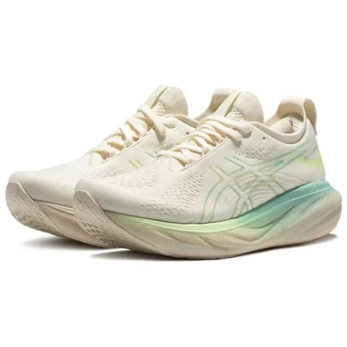 Gel-Nimbus 25 „Cream White Green“