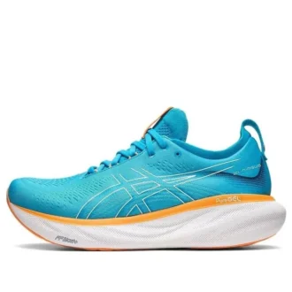 Gel-Nimbus 25 „Island Blue Sun Peach“