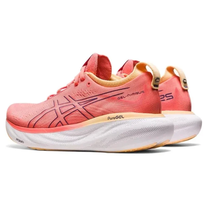 Gel-Nimbus 25 „Papaya Dusty Purple“