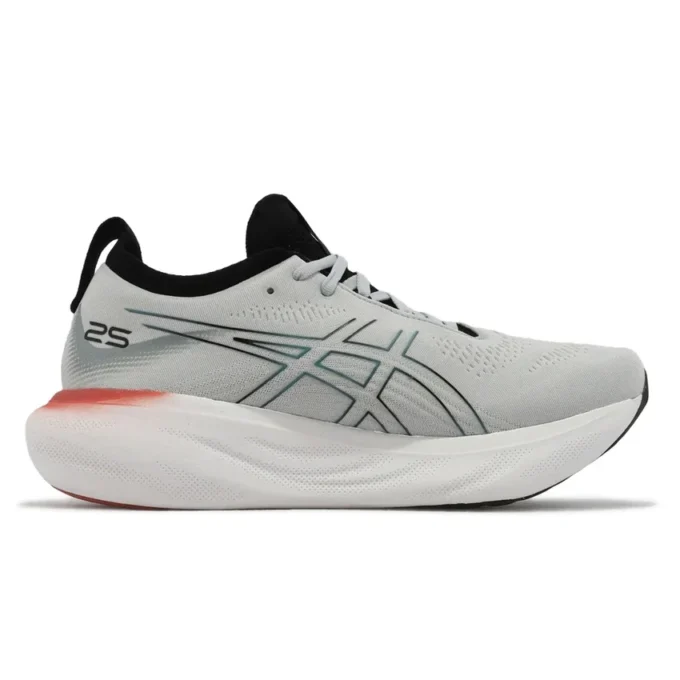 Gel-Nimbus 25 Schuhe „Grau Weiß Schwarz“