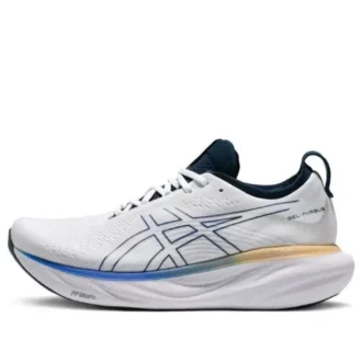Gel-Nimbus 25 Schuhe „White Illusion Blue“