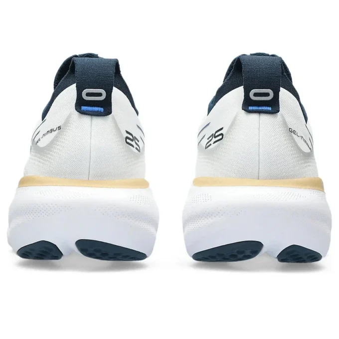 Gel-Nimbus 25 Schuhe „White Illusion Blue“