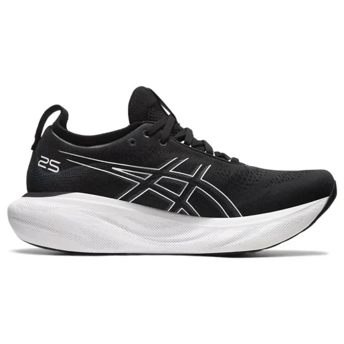 Gel-Nimbus 25 „Schwarz Pure Silver“