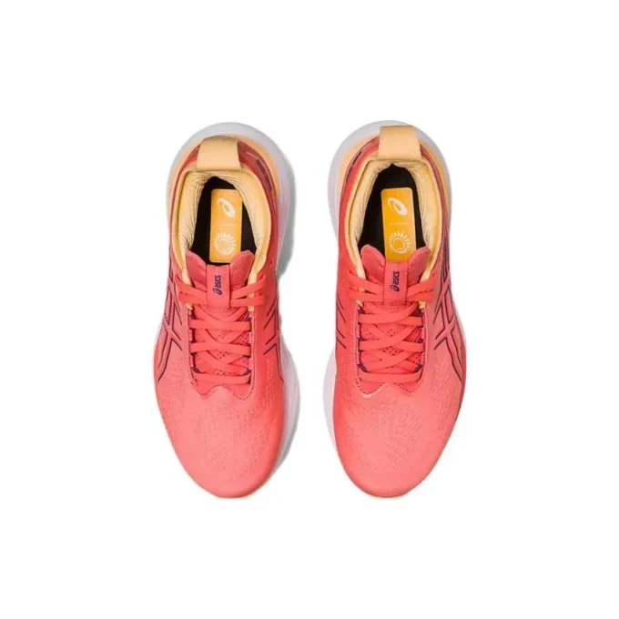 Gel-Nimbus 25 Wide „Papaya Dusty Purple“