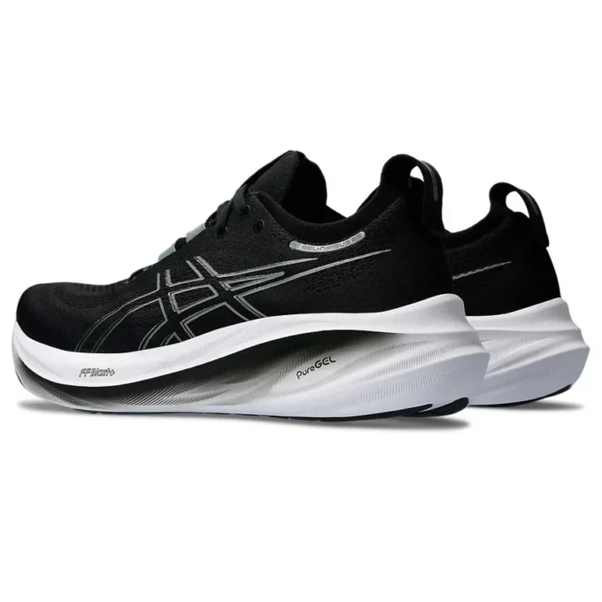 Gel-Nimbus 26 4E Wide „Black Graphite Grey“