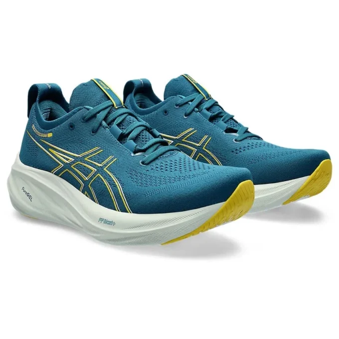 Gel-Nimbus 26 Laufschuhe mit neutraler Dämpfung „Teal“