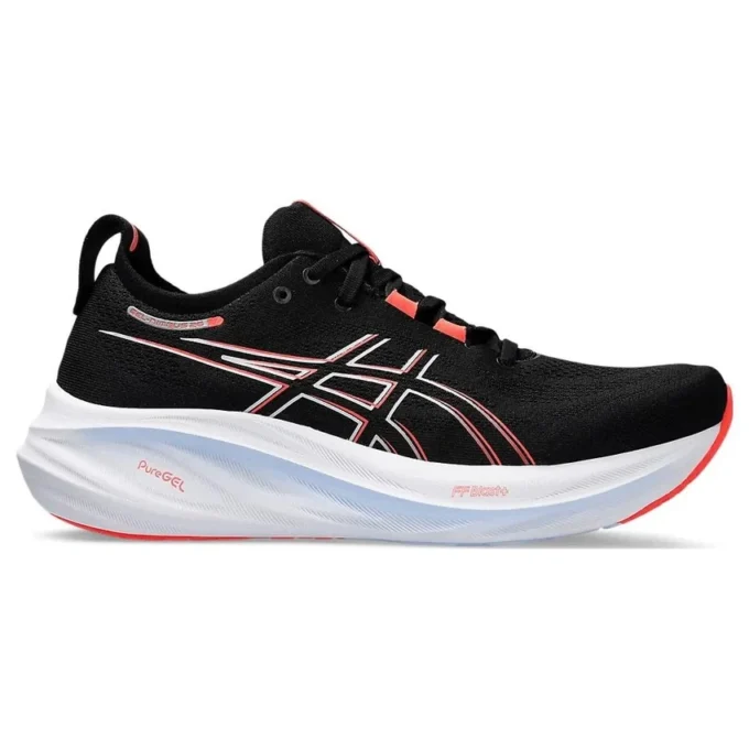 Gel-Nimbus 26 „Schwarz Echtrot“