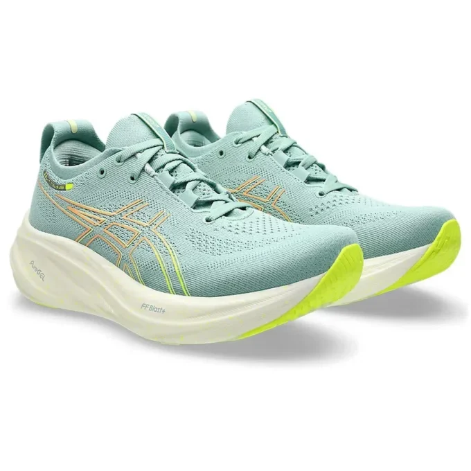 Gel-Nimbus 26 Sneaker „Light Celadon Safety Yellow“