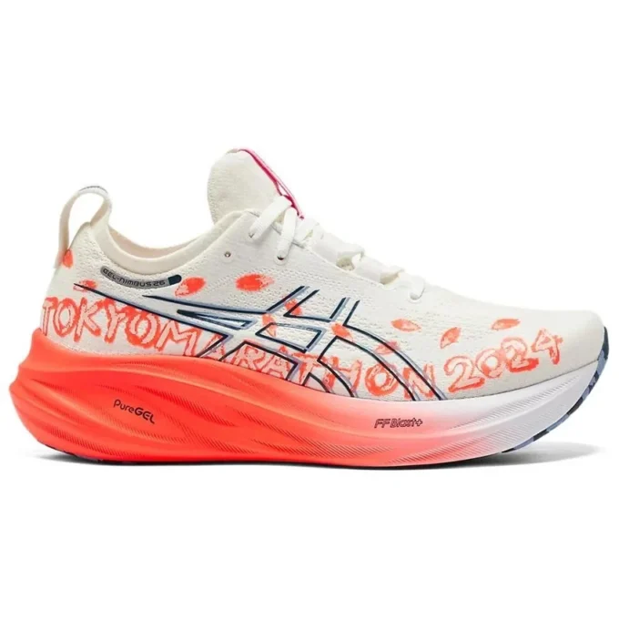 Gel-Nimbus 26 Tokyo „White Flash Coral“