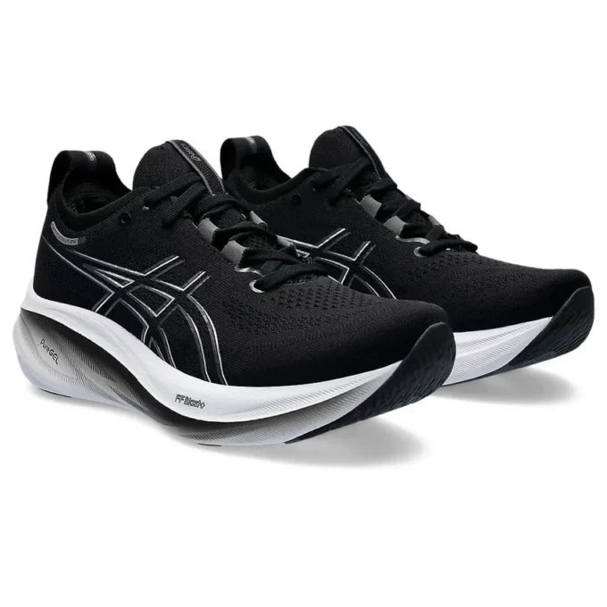 Gel-Nimbus 26 Wide „Black Graphite Grey“
