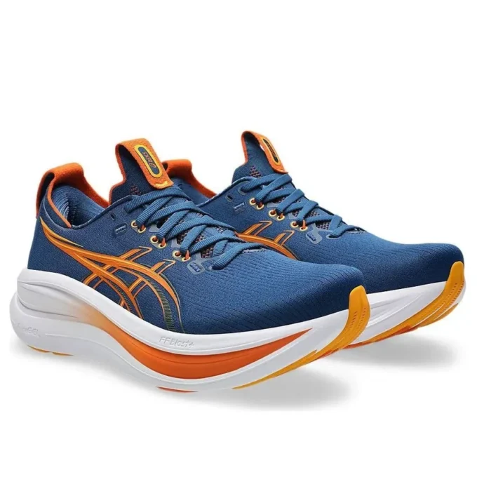 Gel-Nimbus 28 2E Wide „Twilight Blue Anzu“