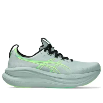 Gel-Nimbus 28 2E Wide „Cold Moss Illuminate Green“